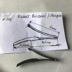 VENDU PAR LE-CUIRASSIER N° 372 RESSORT D'ARMURERIE POUR REVOLVERS BULDOOG/VELODOOG
