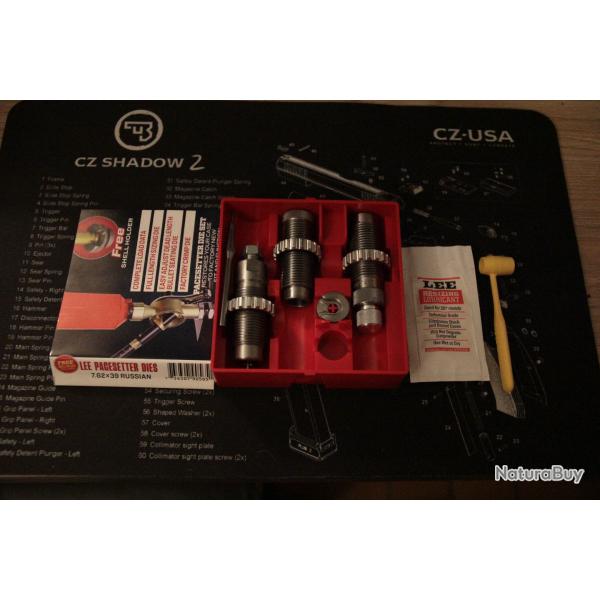 Jeux d'outils Lee 7.62x39 Russian / AK47 SKS45