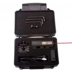 Laser rouge tactique rechargeable pour montage sur rail picatinny weaver 11 mm et Mlok