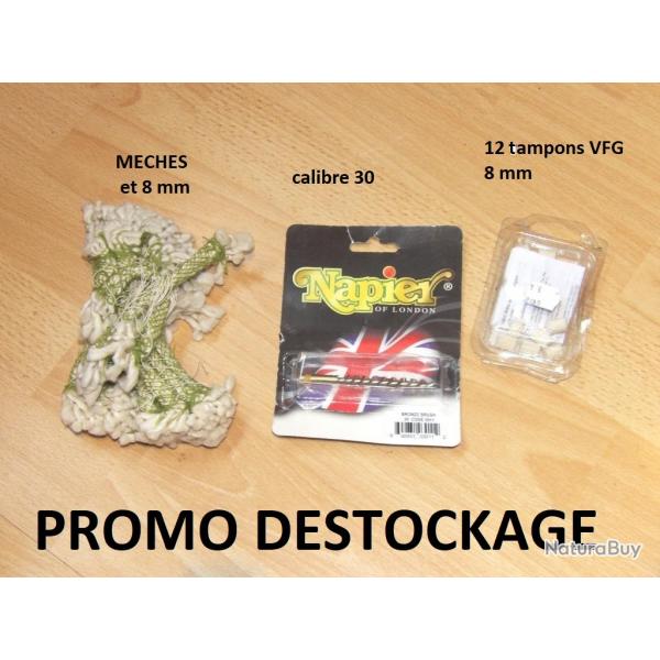 lot ecouvillon meches et tampons VFG (details sur la photo) - VENDU PAR JEPERCUTE (GE356)