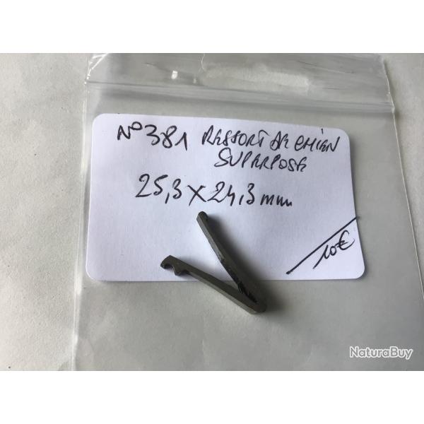 VENDU PAR LE-CUIRASSIER N 381 RESSORT D'ARMURERIE POUR FUSILS SUPERPOSS