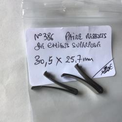 VENDU PAR LE-CUIRASSIER N° 386 PAIRE DE RESSORTS D'ARMURERIE POUR FUSILS SUPERPOSÉS