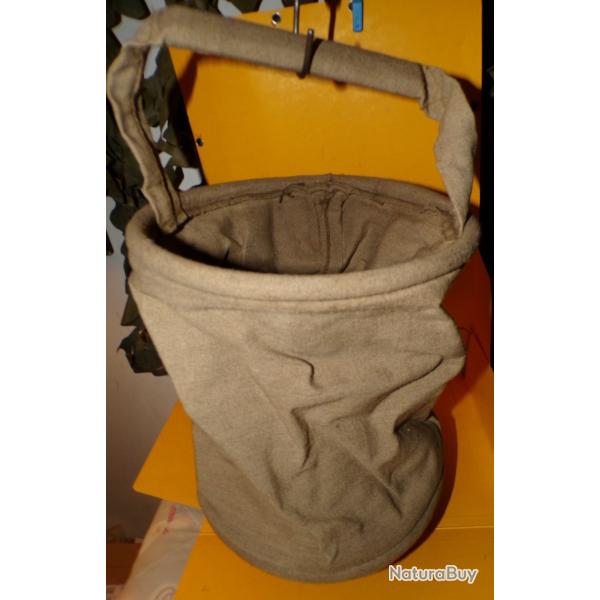 SEAU A EAU OU VACHE A EAU MILITAIRE DE L'ARMEE FRANCAISE PERIODE GUERRE ALGERIE ,FABRICATION FRANCAI