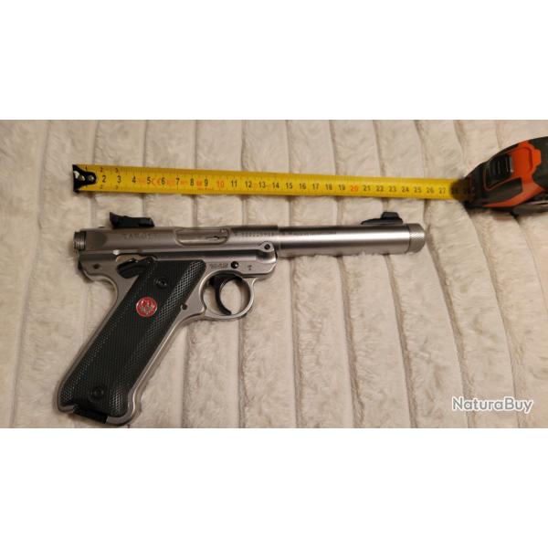 Ruger Mark IV inox filet 22LR