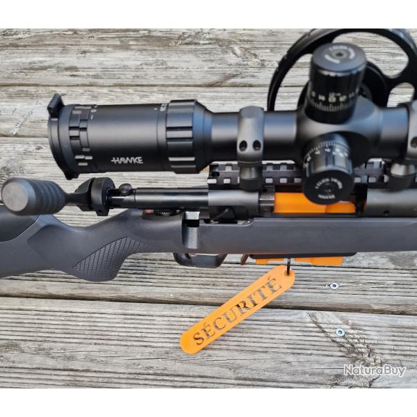 Chargeur de scurit avec drapeau pour Savage 110