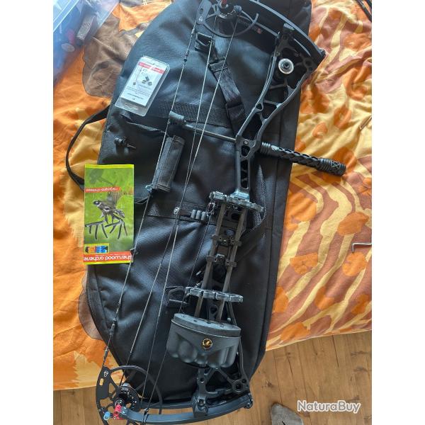 arc de chasse a poulies bowtech SS34 gaucher