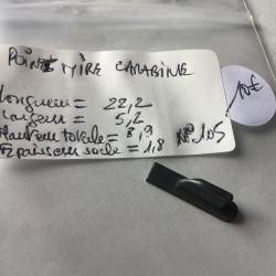 VENDU PAR LE-CUIRASSIER N° 105 POINT DE MIRE DE CARABINE