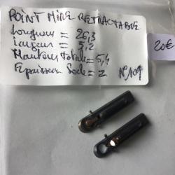 VENDU PAR LE-CUIRASSIER N° 109 POINT  DE MIRE DE CARABINE