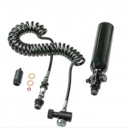 Système HPA 0,2 litre avec régulateur 1100 PSI | 200 bar/3000 PSI | HDR50 | HDP50 | HDS68 | HDX68 |