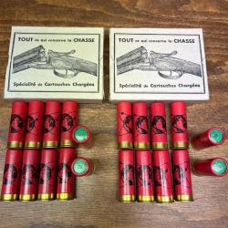 Anciennes cartouches, poudre noire, calibre 12 LOT 2