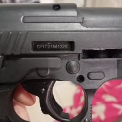 Pistolet LTL Alfa 1.5 cal 50 16 joules Co2 Avec Extras. Tres bon etat.