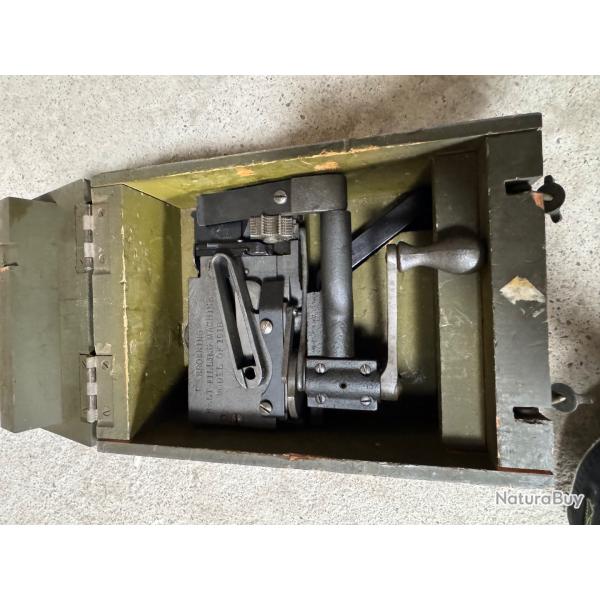 « Grailleuse » á bande Browning M1917 et M1919 M30 WW2