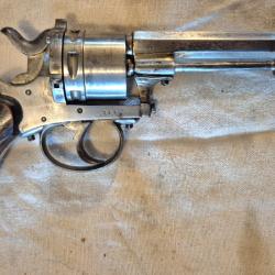 Revolver 6 coups 38 POUDRE NOIRE ou 380.Parfait etat cadre ouvert, APTE AUX TIRS