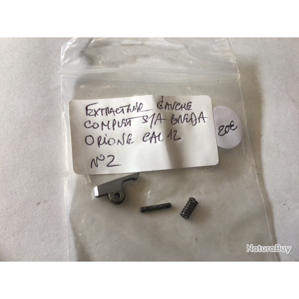 VENDU PAR LE-CUIRASSIER N2 EXTRACTEUR GAUCHE COMPLET DE SEMI AUTOMATIQUE BREDA ORIONE CAL 12