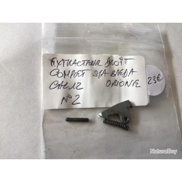 VENDU PAR LE-CUIRASSIER N2 EXTRACTEUR DROIT COMPLET DE SEMI AUTOMATIQUE BREDA ORIONE CAL 12