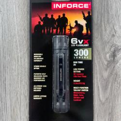 Lampe 6 VX 300 Lumens Inforce Noir