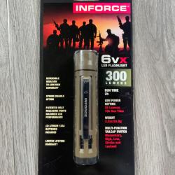 Lampe 6 VX - 300 Lumens Inforce FDE