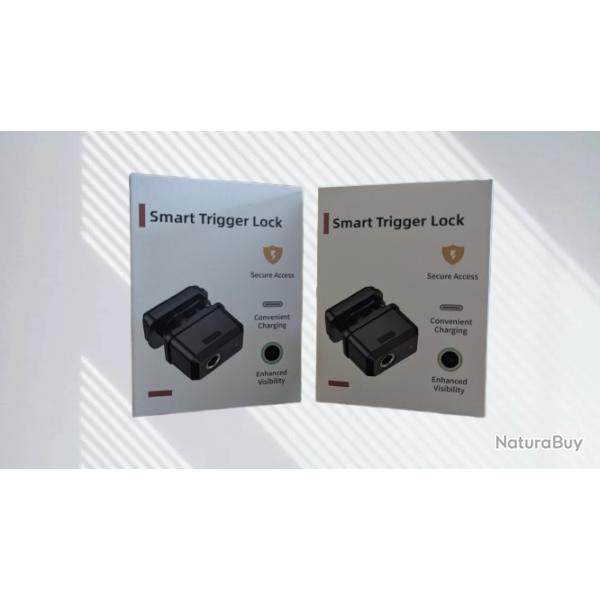 Vente flash ! 2x Verrou de pontet biomtrique ! inclus 2 cls de secours