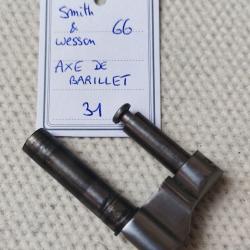 PIÈCE SMITH & WESSON MOD 66 - K FRAME - AXE DE BARILLET (PORTIERE)