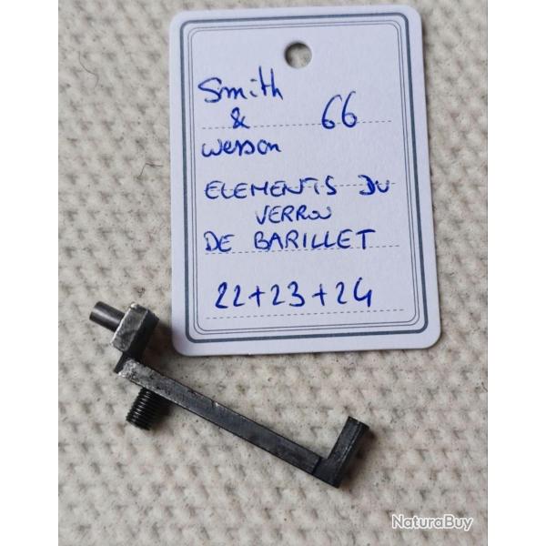 PICE SMITH & WESSON MOD 66 - K FRAME - ELEMENTS DU VERROU DE BARILLET