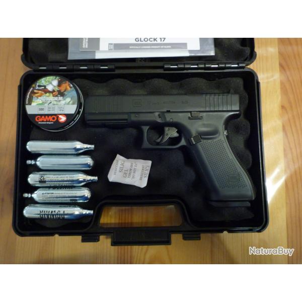 Glock 17 Gen 5 - Cal. 4.5  (mos)comme neuf