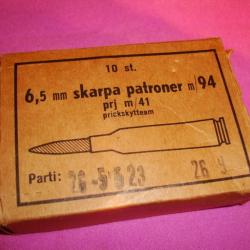 BOITE NON OUVERTE DE DEUX LAMES DE 6.5 MOD 1894 COLLECTOR