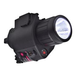 Combo Lampe Torche LED + Laser Rouge + contacteur déporté Compatible GS50 / PB50