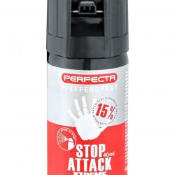 Bombe de défense Stop Attack Xtreme - 40 ml - Gaz Poivre