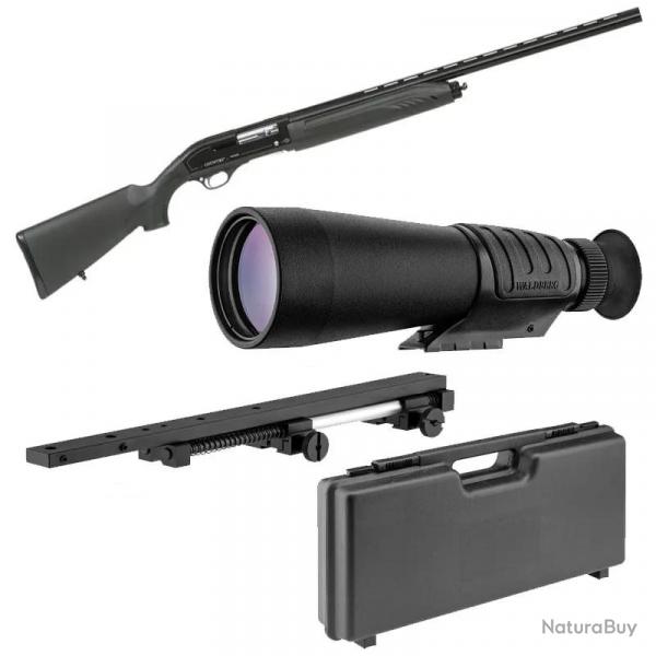 Pack semi-automatique Country Synthtique 12/76 + Demi-jumelle Waldberg 9x63 17982-defaultCombinatio