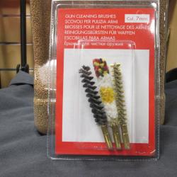 kit 3 brosses de nettoyage pour le 7mm