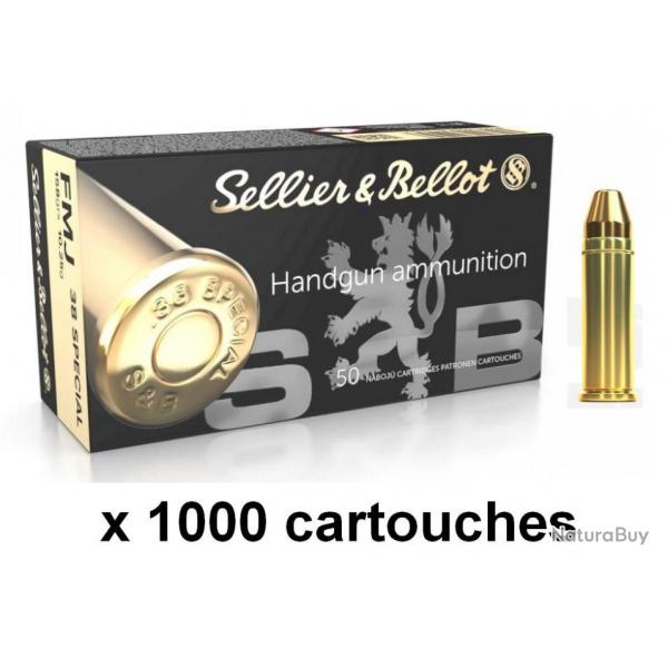SELLIER BELLOT cal.38 Spcial FMJ /1000