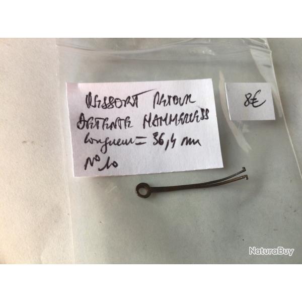 VENDU PAR LE-CUIRASSIER N 10 RESSORT RETOUR DTENTES FUSIL HAMMERLESS