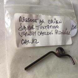 VENDU PAR LE-CUIRASSIER RESSORT GAUCHE DE CHIEN FUSIL VERNEY CARRON PIONNIER CAL 12