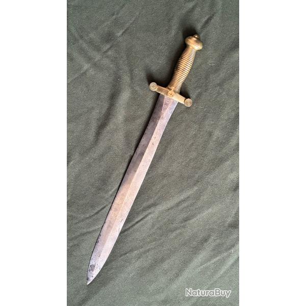 GLAIVE D'INFANTERIE GARDE NATIONALE Modele 1831