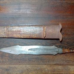 Glaive ou épée afrique - République Démocratique du Congo - Salampasu vers 1920 - BE