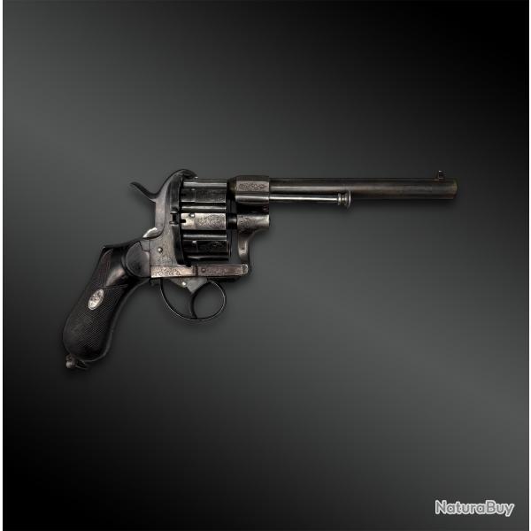 Revolver à 10 coups, Eugène Lefaucheux - France - XIXème siècle