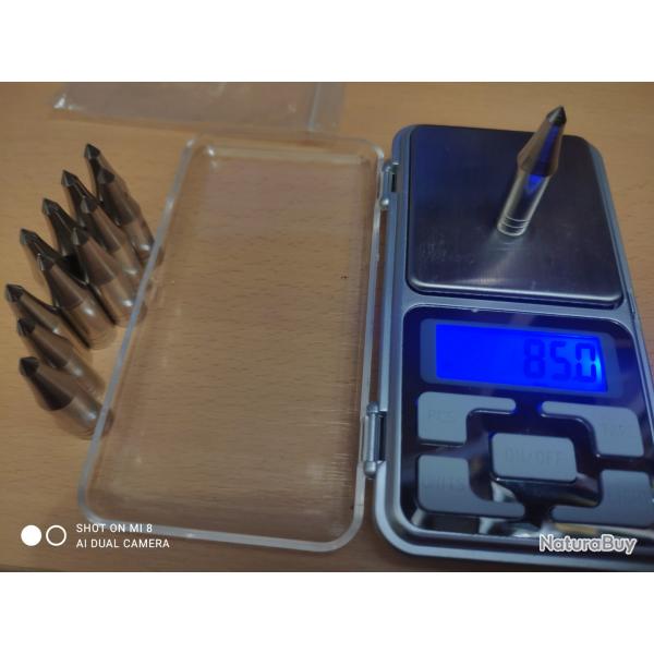 Pointes de flche Futs Bois Stainless Tophat field classic 3D (par 12) - 5/16 / 85 grains