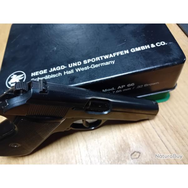 PISTOLET HEGE WAFFEN 7,65