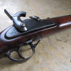 fusil Springfield musket 1861 1862 peu lisible guerre secession US army civilian war apte tir