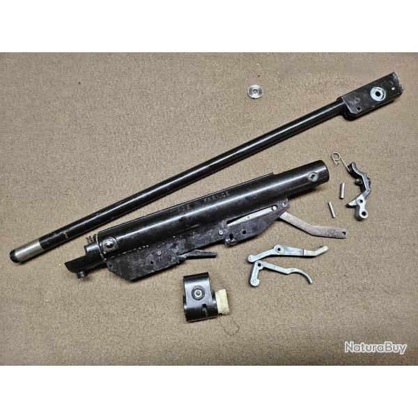 Lot de pièces détachées de carabine Manu armes st Étienne calibre 4.5 mm à air comprimé