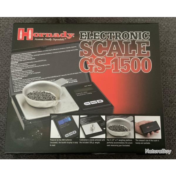 HORNADY balance de prcision GS1500
