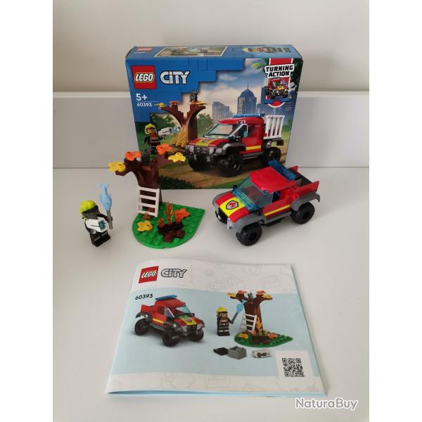 Lego City no 60393 Sauvetage en tout-terrain des pompiers