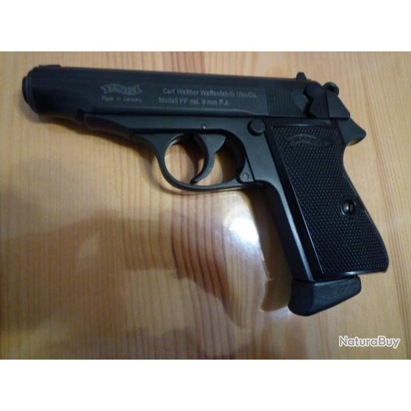 Pistolet walther pp 9mm pak