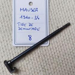 PIÈCE MAUSER MOD. 1910-34 - TIGE DE DEMONTAGE