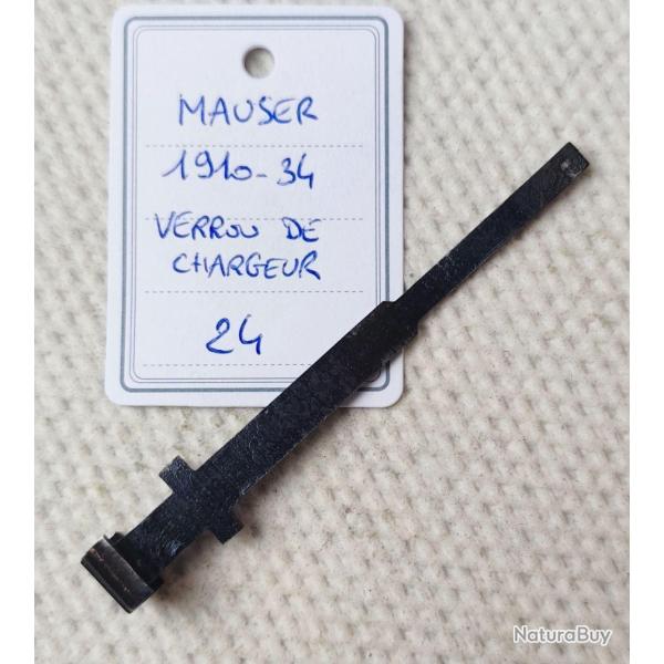 PICE MAUSER MOD. 1910-34 - VERROU DE CHARGEUR
