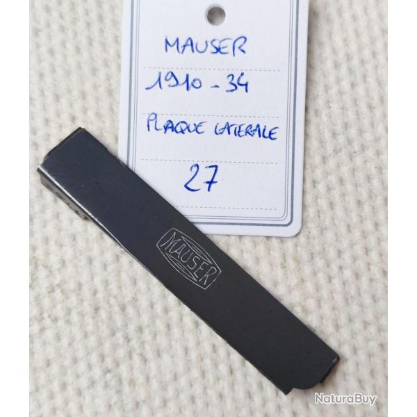 PICE MAUSER MOD. 1910-34 - PLAQUE LATERALE