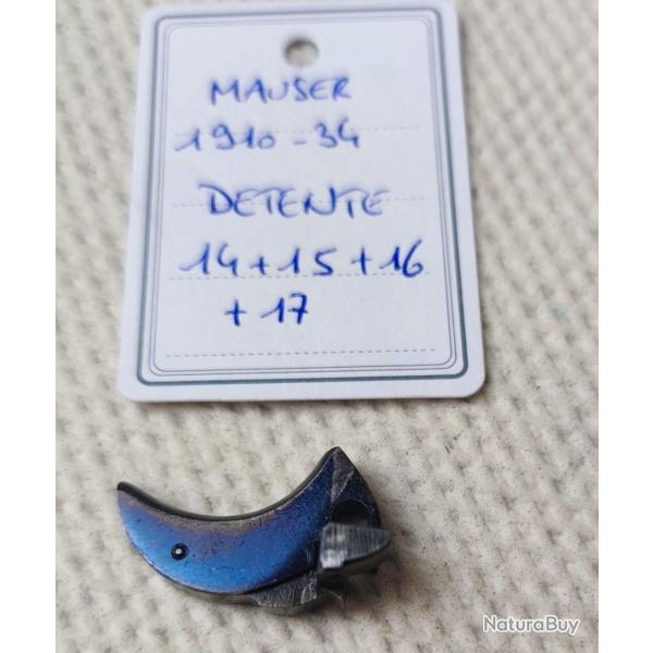 PICE MAUSER MOD. 1910-34 - QUEUE DE DETENTE