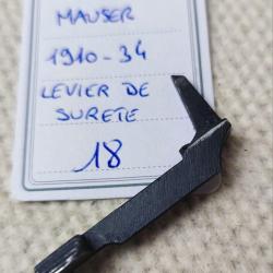 PIÈCE MAUSER MOD. 1910-34 - LEVIER DE SURETE