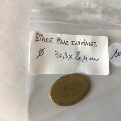 VENDU PAR LE-CUIRASSIER PIECE EN LAITON POUR INITIALES SUR ARMES