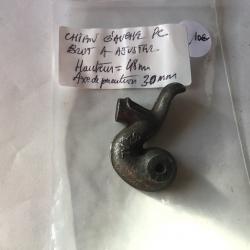 VENDU PAR LE-CUIRASSIER CHIEN GAUCHE PERCUSSION CENTRALE BRUT A AJUSTER